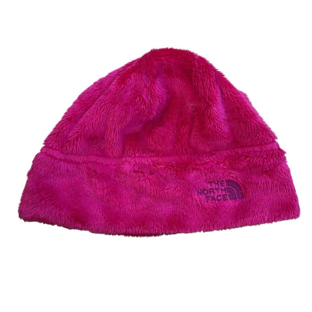 The North Face Pink Fleece Beanie girls size medium